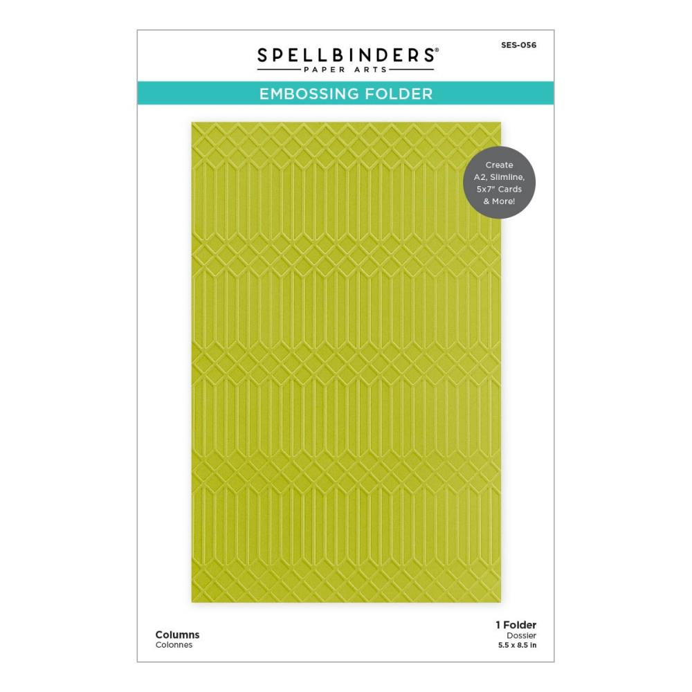 Spellbinders Columns Embossing Folder Fancy Paper Company Spellbinders Columns Embossing Folder Fancy Paper Company
