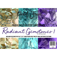 Load image into Gallery viewer, Picket Fence Studios - Fabulously Glossy Card Stock - Radiant Gemstones 1