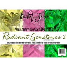 Load image into Gallery viewer, Picket Fence Studios - Fabulously Glossy Card Stock - Radiant Gemstones 2