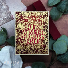 Load image into Gallery viewer, Gina K Designs - Festive Phrases - Stamp Set and Die Set Bundle