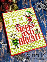 Load image into Gallery viewer, Gina K Designs - Festive Phrases - Stamp Set and Die Set Bundle