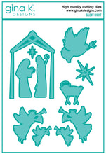 Load image into Gallery viewer, Gina K Designs - Silent Night - Stamp Set and Die Set Bundle