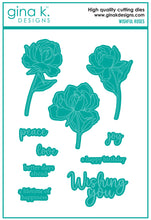Load image into Gallery viewer, Gina K Designs - Wishful Roses - Stamp Set and Die Set Bundle