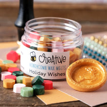 Load image into Gallery viewer, Honey Bee Stamps - Wax Melts - Holiday Wishes
