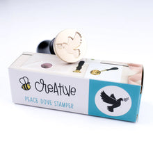 Load image into Gallery viewer, Honey Bee Stamps - Wax Stamper - Peace Dove