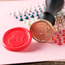 Load image into Gallery viewer, Honey Bee Stamps - Wax Stamper - Santa Claus