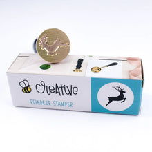 Load image into Gallery viewer, Honey Bee Stamps - Wax Stamper - Reindeer