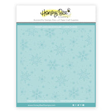 Load image into Gallery viewer, Honey Bee Stamps - Snowflakes Background - Set of 2 Layering Stencils