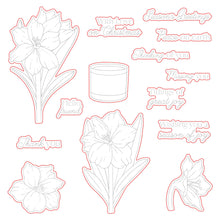 Load image into Gallery viewer, Honey Bee Stamps - Holiday Blooms - Stamp Set and Die Set Bundle