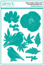 Load image into Gallery viewer, Gina K Designs - Glorious Goldfinches - Stamp Set and Die Set Bundle