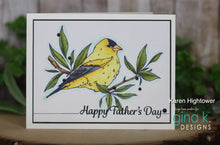Load image into Gallery viewer, Gina K Designs - Glorious Goldfinches - Stamp Set and Die Set Bundle