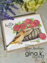 Load image into Gallery viewer, Gina K Designs - Glorious Goldfinches - Stamp Set and Die Set Bundle