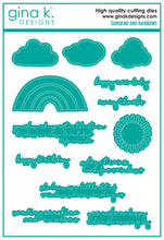 Load image into Gallery viewer, Gina K Designs - Sunshine and Rainbows - Stamp Set and Die Set Bundle
