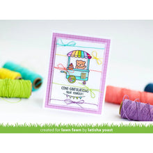 Load image into Gallery viewer, Lawn Fawn - Treat Cart Sentiment Add On - Stamp Set and Die Set Bundle