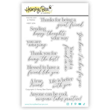 Load image into Gallery viewer, Honey Bee Stamps - You’ve Got A Friend - Stamp Set and Die Set Bundle