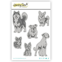 Load image into Gallery viewer, Honey Bee Stamps - Tail Waggers - Stamp Set and Die Set Bundle