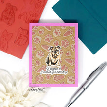 Load image into Gallery viewer, Honey Bee Stamps - Tail Waggers - Stamp Set and Die Set Bundle