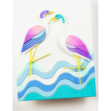 Load image into Gallery viewer, Birch Press Design - Block Print Standing Crain - Style 57615