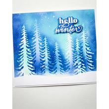 Load image into Gallery viewer, Memory Box - Hello Winter Stylish Script 94929