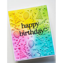 Load image into Gallery viewer, Memory Box - Happy Birthday Chic Script 94871