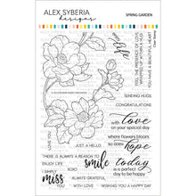 Load image into Gallery viewer, Alex Syberia Designs - Spring Garden - Stamp Set, Die Set and Stencil Set Bundle