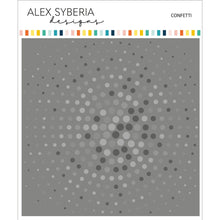 Load image into Gallery viewer, Alex Syberia Designs - Confetti Stencil Set