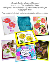 Load image into Gallery viewer, Gina K Designs - Special Flowers Stamp Set