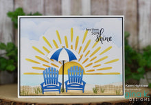 Load image into Gallery viewer, Gina K Designs - Stencil - Sea, Sun and Sky