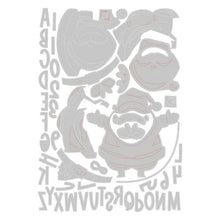 Load image into Gallery viewer, Sizzix - Tim Holtz - Thinlits Dies - Santa Greetings Colorize
