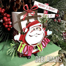 Load image into Gallery viewer, Sizzix - Tim Holtz - Thinlits Dies - Santa Greetings Colorize