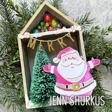 Load image into Gallery viewer, Sizzix - Tim Holtz - Thinlits Dies - Santa Greetings Colorize