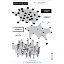 Load image into Gallery viewer, Concord & 9th - Triple-Step Posy Print - Stamp and Die Bundle