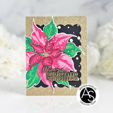Load image into Gallery viewer, Alex Syberia Designs - Festive Poinsettia - Stamp Set, Die Set and Stencil Set Bundle