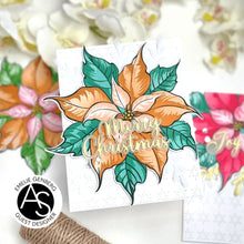 Load image into Gallery viewer, Alex Syberia Designs - Festive Poinsettia - Stamp Set, Die Set and Stencil Set Bundle
