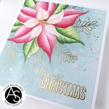 Load image into Gallery viewer, Alex Syberia Designs - Festive Poinsettia - Stamp Set, Die Set and Stencil Set Bundle