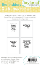 Load image into Gallery viewer, Taylored Expressions - The Insiders: Christmas Verticle