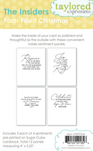 Load image into Gallery viewer, Taylored Expressions - The Insiders: Faith-Filled Christmas Verticle