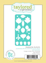 Load image into Gallery viewer, Taylored Expressions - Awesome Autumn Stencil Set and Die Set Bundle