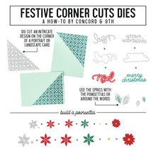 Load image into Gallery viewer, Concord & 9th - Festive Corner Cut Dies