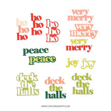 Load image into Gallery viewer, Concord & 9th - Holiday Sayings Dies
