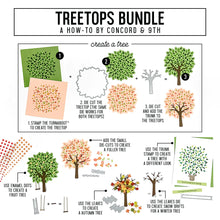 Load image into Gallery viewer, Concord & 9th - Treetops Turnabout - Stamp and Die Bundle