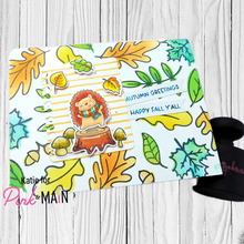 Load image into Gallery viewer, Pink and Main - Autumn Leaves - Stamp Set, Die Set and Stencil Bundle