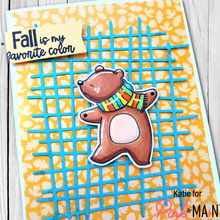 Load image into Gallery viewer, Pink and Main - Crosshatch Background Die