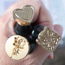 Load image into Gallery viewer, Honey Bee Stamps - Wax Stamper - Rose Stem
