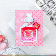 Load image into Gallery viewer, Waffle Flower - Bokeh Heart Stencil