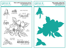 Load image into Gallery viewer, Gina K Designs - Sweet Memories - Stamp Set and Die Set Bundle