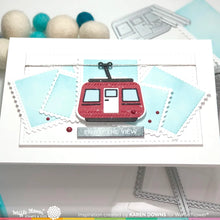 Load image into Gallery viewer, Waffle Flower - Postage Collage A7 Blocks Stencil