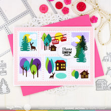 Load image into Gallery viewer, Waffle Flower - Winter View - Stamp Set and Die Set Bundle