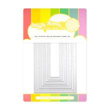 Load image into Gallery viewer, Waffle Flower - Mini Slimline Nesting Rectangle Frames Die