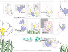 Load image into Gallery viewer, Gina K Designs - Spring in Bloom - Stamp Set and Die Set Bundle